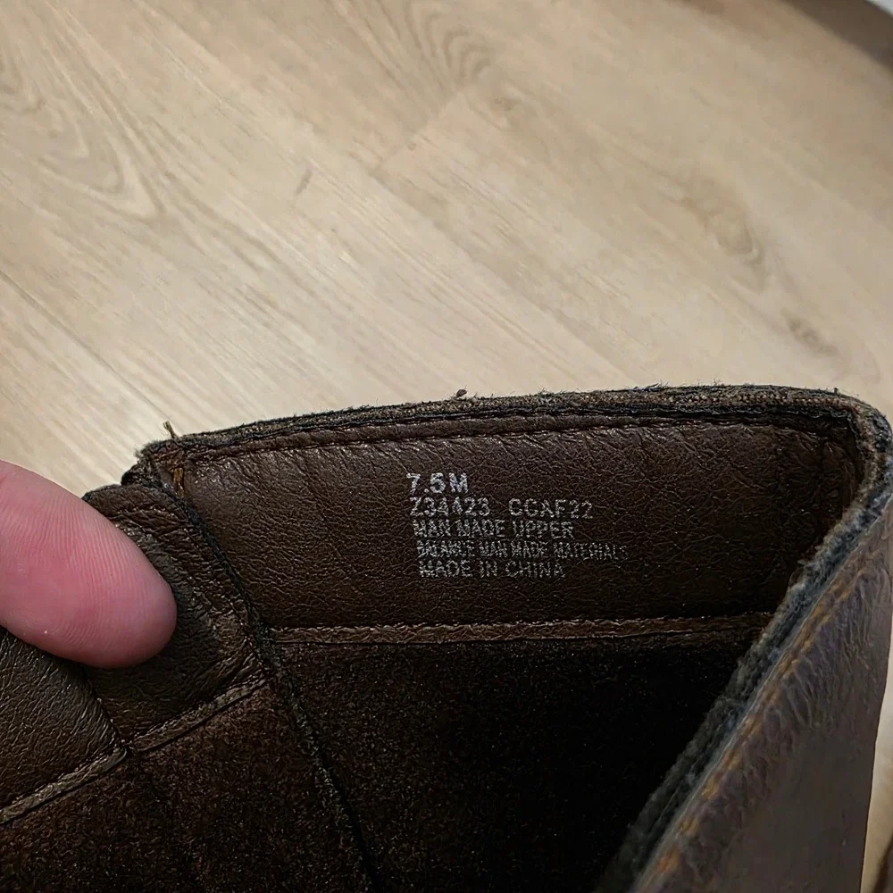 B.O.C. Born Concept Brown Tall Riding Boots Buckle Equestrian Outdoor Size 7.5M - Picture 5 of 5